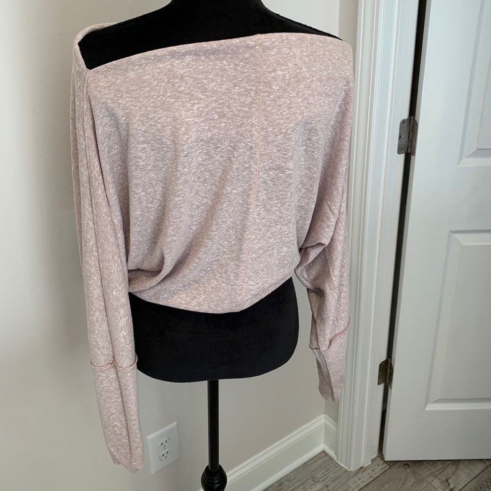 Free People knit cowl neck pullover